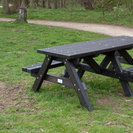 Picnic Table With Wheelchair Access
